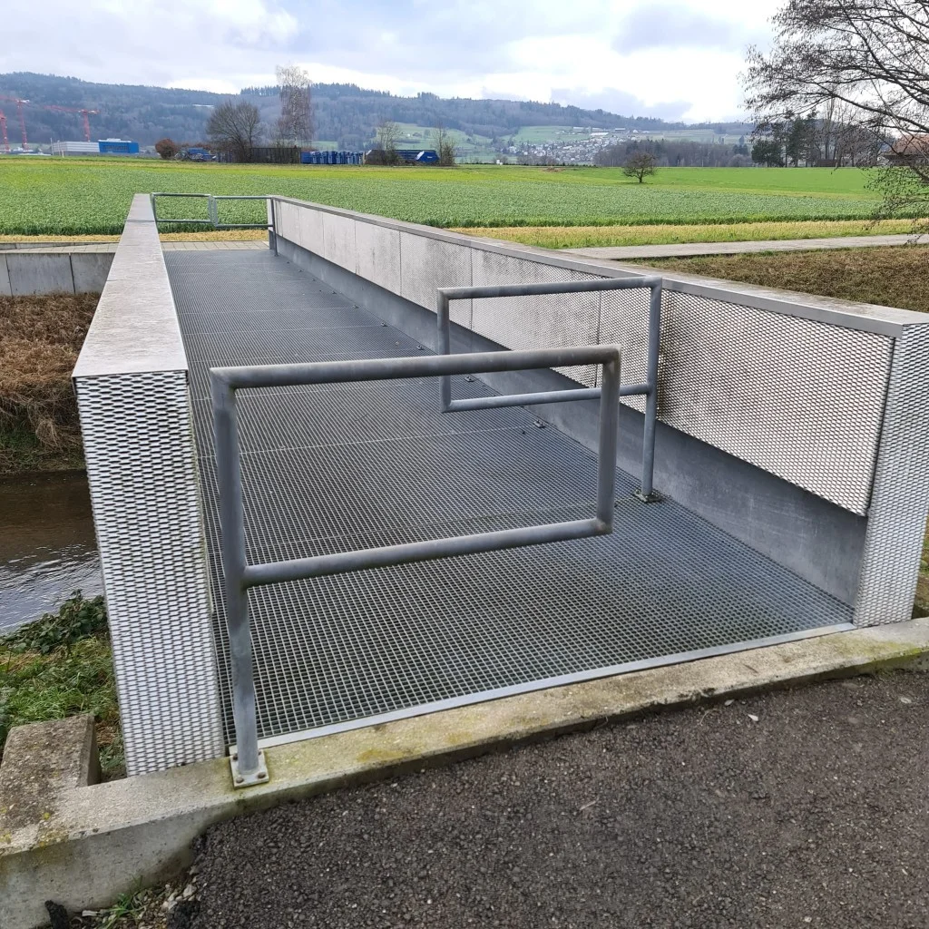 Fussgängerbrücke, Metallkonstruktion von AGIL Metallbau